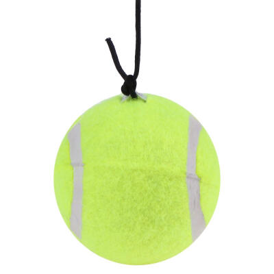 

High Elasticity Self-Study Woolen Training Tennis Ball w Detachable String