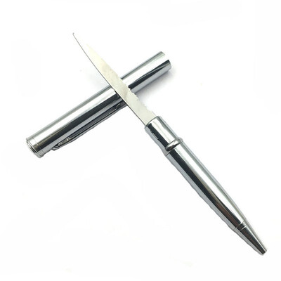 

Multifunction Metal Ballpoint Pen LED Business Gift Pen Self-Defense Knife Tool Ballpoint Pen Office School Supplies