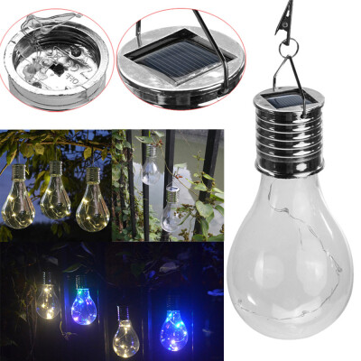 

〖Follure〗Waterproof Solar Rotatable Outdoor Garden Camping Hanging LED Light Lamp Bulb