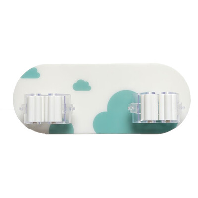

Siaonvr Cloud Wall Mounted Mop Umbrella Holder Brush Broom Hanger Storage Rack