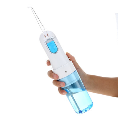 

Carevas Cordless Water Flosser Rechargeable Electronic Oral Irrigator Dental Care Tooth Cleaning Tool with 5 Jet Tips FDACERoHS