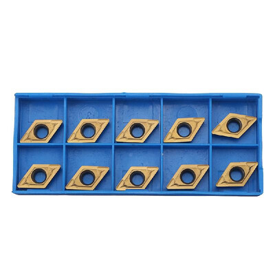 

10Pcs DCMT11T308 DCMT3251 Lathe Carbide Inserts Blades Set for CNC Milling Cutter
