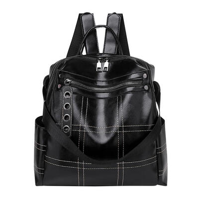 

Women Soft Leather Backpacks Vintage School Bags Large Travel Shoulder Bags