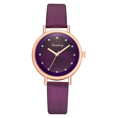 

Fashion ladies new high-grade diamonds English watch wish hot color simple casual casual wild watches