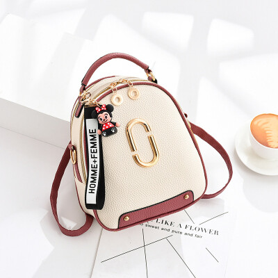 

Female bag 2019 new bag PU leather female Korean version of the atmosphere womens bag slung shoulder shoulder bag