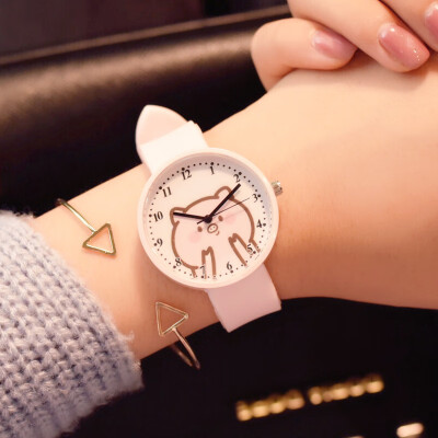 

Childrens watch girl waterproof student female student Korean version simple ulzzang cute lovely ins girl