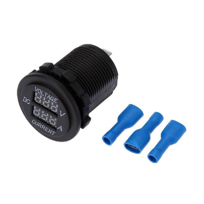 

KKmoon 2 in 1 Car Motorcycle LED Digital Display Amperemeter&Voltmeter Kit 0-10A 6-30V