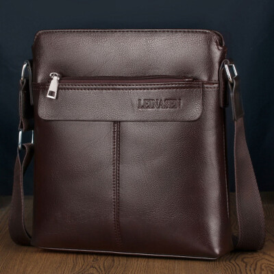 

Tailored Men Vintage Shoulder bags Crossbody Bags Retro Zipper Handbags