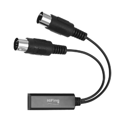 

HiFing Wireless Bluetooth MIDI Adapter Bluetooth 40 5-pin DIN MIDI Adapter
