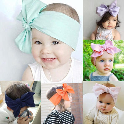 

1PC Headband Kids Girl Baby Toddler Bow Flower Hair Band Accessories Headwear