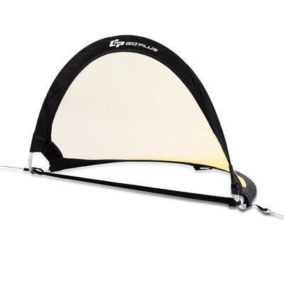 

6425 Set of 2 Portable Pop-Up Soccer Goals Net-25