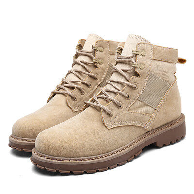 

Men Desert Tactical Military Boots Mens Working Safty Shoes Army Combat Boots Militares Tacticos Zapatos Men Shoes Boots Feamle