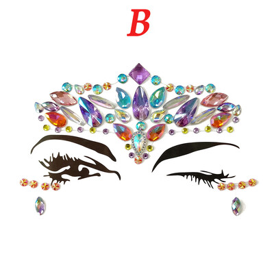 

〖Follure〗Face Gems Adhesive Glitter Jewel Tattoo Wedding Festival Rave Party Body Make Up