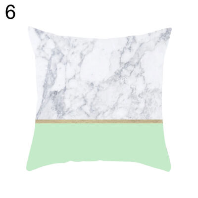 

Mint Green Series Pillow Case Sofa Waist Throw Cushion Cover Home Office Decor