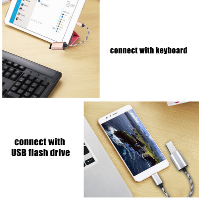 

Type-C OTG Data Cable Connector Type C To Female OTG Cable Adapter for Huawei XiaomiGold