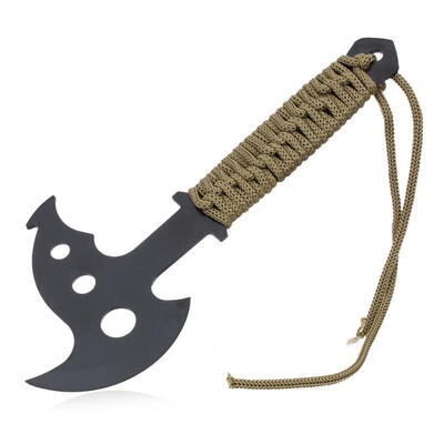 

Multifunctional Outdoor Camping Axe Handle with Protective Guard Rope