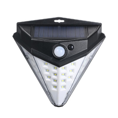 

32 LEDs Diamond Shape Solar Lamp PIR Motion Sensor Wall Lights Waterproof IP44 Sensing Mode Mounting Night Secury Lighting for Gar