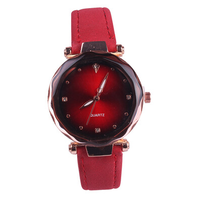 

Ladies belt watch vibrato with the trend of fashion gradient watch
