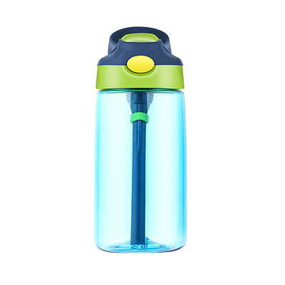 

Siaonvr Flip Led Straw Water Drink Bottle Sport Hydration Cycling Hiking Camping Tritan