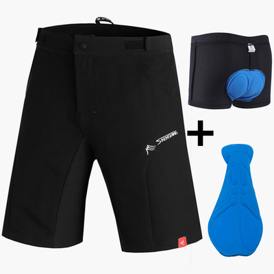

SAENSHING Cycling Shorts Men Gel Pad Cycling Underwear Padded MTB Mountain Bike Shorts Bicycle Downhill Bermuda Breathable