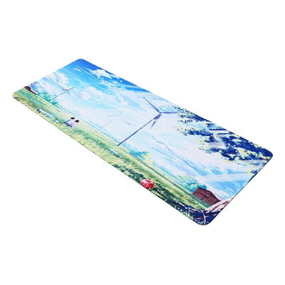 

Extra Large Mouse Pad Anti-Slip Mouse Mat Rubber Desk Keyboard Mouse Mat Game Office Mousepad for Laptop Computer