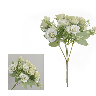 

Artificial Simulation Rose Cloth Flowers Heads Wedding Party DIY Home Decor