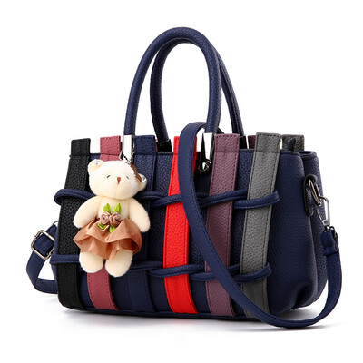 

Womens bag 2017 new bag female Korean version of the sweet fashion handbags Messenger Messenger shoulder bag