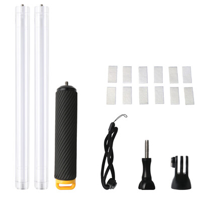 

〖Follure〗Waterproof Selfie Stick 27 Inch Diving Skid Removable for GoPro Hero 5 6 SJCAM