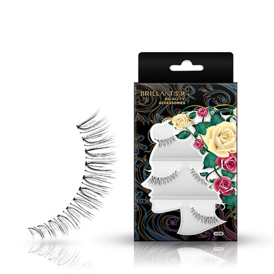 

〖Follure〗1 Box Luxury 3D False Lashes Fluffy Strip Eyelashes Long Natural Party