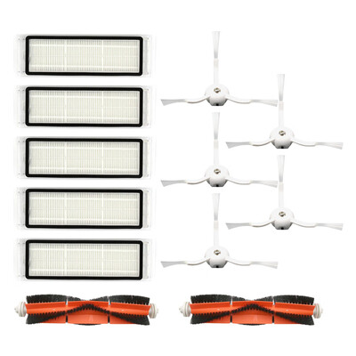 

〖Follure〗Side Brush&Hepa Filters&Bristle Brush for For Xiaomi 1SRoborock T65 S6 Vacuum