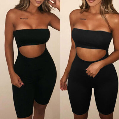 

Sexy Womens Bodycon Jumpsuit Playsuit Sleeveless Long Romper Party Clubwear