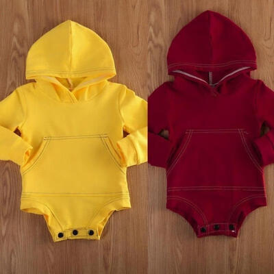 

Infant Baby Boy Girl Hoodies Bodysuit Romper Jumpsuit Sweatshirt Clothes