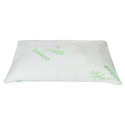 

2x King Size 100 Ultra Soft Bamboo Fiber Memory Foam Pillow Hypoallergenic