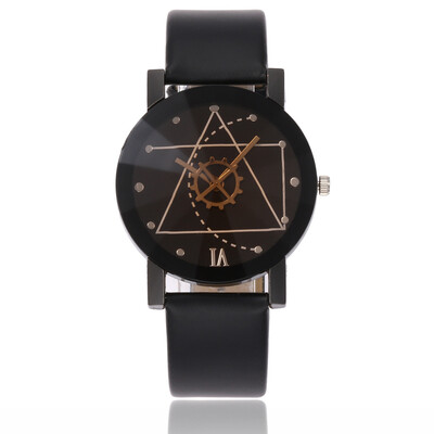 

Creative geometry gear literal ladies watch fashion
