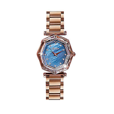 

High Quality Watches Women Irregular Dial Ladies Rhinestone Quartz Wristwatch Stainless Steel Strap Clock Relogio Feminino