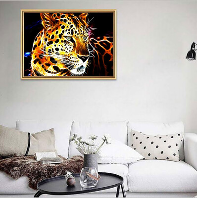 

Toponeto 5D Embroidery Paintings Rhinestone Pasted DIY Diamond Painting Cross Stitch