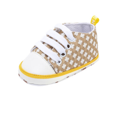 

Baby Shoes 2018 New Baby Toddle Shoes Newborn Boys Girls Printed Casual Lace-up Canvas Shoes First Walkers 0-18M