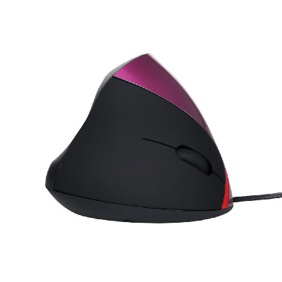 

Optical Vertical Mouse Ergonomic Wired Mouse USB Mice 5 Button for PC LaptopGrey