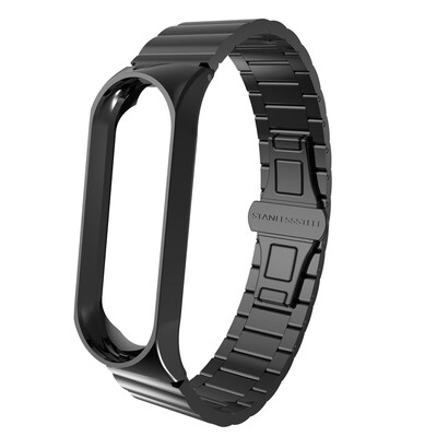 

〖Follure〗Fashion Luxury Stainless Steel Bracelet Watch Band Strap For XiaoMi Mi Band 3