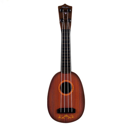 

Tailored Kids plastic Toy Sturdy Ukulele Non-toxic Musical Instrument Preschool Music