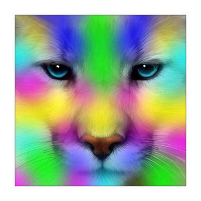 

5D DIY Full Drill Diamond Painting Leopard Cross Stitch Embroidery Mosaic