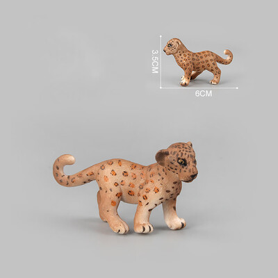 

Tailored Educational Science Leopard Animal Model Ornament Figurine Toy For Kids Gift A