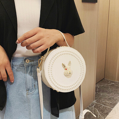 

Net red cute handbag female bag 2019 new wild shoulder bag summer small fresh ins foreign gas Messenger bag