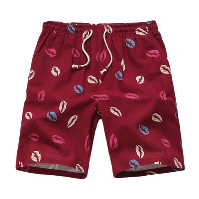 

Gobestart Mens Fashion Printing Splicing Multi-Pocket Overalls Shorts Fashion Pant