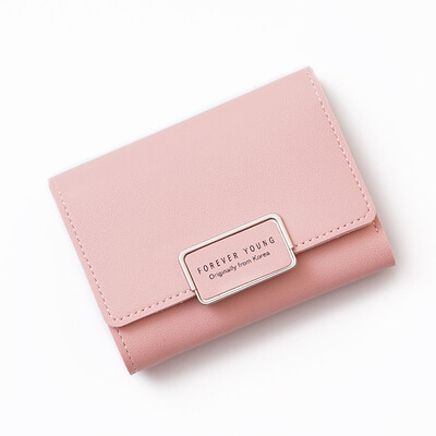 

Tailored Women Wallet Small Zipper Multi Card Position Leather Coin Purse Card Holder