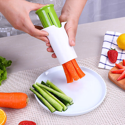 

Gobestart Kitchen Cucumber Divider Carrot Strawberry Slicer Splitter Gadget Cutting Tool