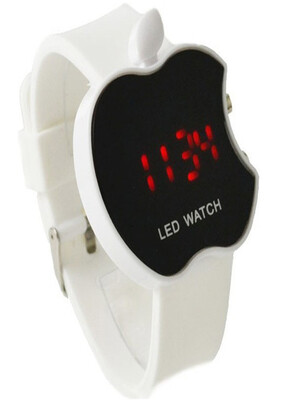 

Fashion trend Apple touch screen LED student child jelly electronic watch