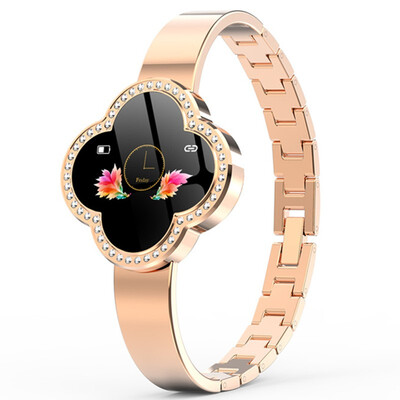 

Girl Color Screen Smart Band Watch Heart Rate Monitor 096 Inch Display Durable Smart Female Bracelet Diamond Woman Smartwatch