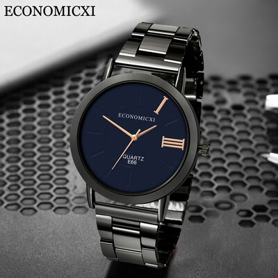 

Gobestart 2019 Hot Sale Fashion Men Business Watch Stainless Steel Band Casual Watch