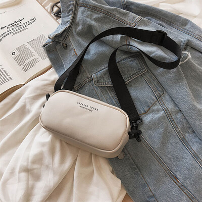 

Summer popular small bag fashion simple wide shoulder strap womens bag 2019 new ins small square bag shoulder Messenger bag